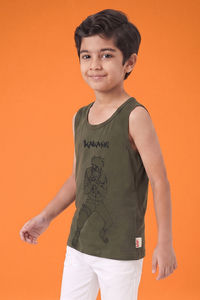 Lee Cooper Boys Naruto Vest (Pack of 2) - Multicolor — thumbnail 3